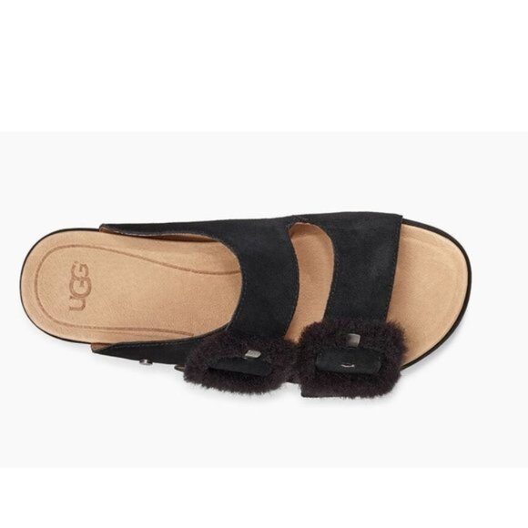 UGG Women's Fluff Indio Sandal - Picture 2 of 3